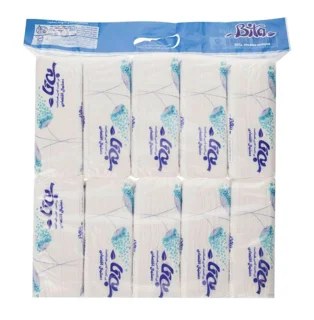 دستمال ۱۰۰ برگ اقتصادی بی تا ۱۰ عددی