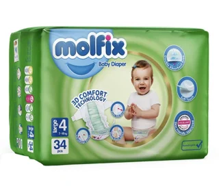 مولفیکس سایز۴ ۳۴عددی