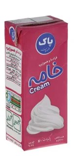 خامه صورتی پاک ۲۰۰گرم