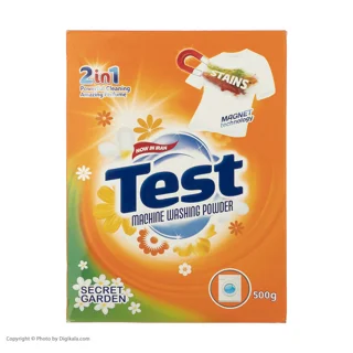 پودر لباسشویی تست مدل Secret Garden وزن 500 گرم